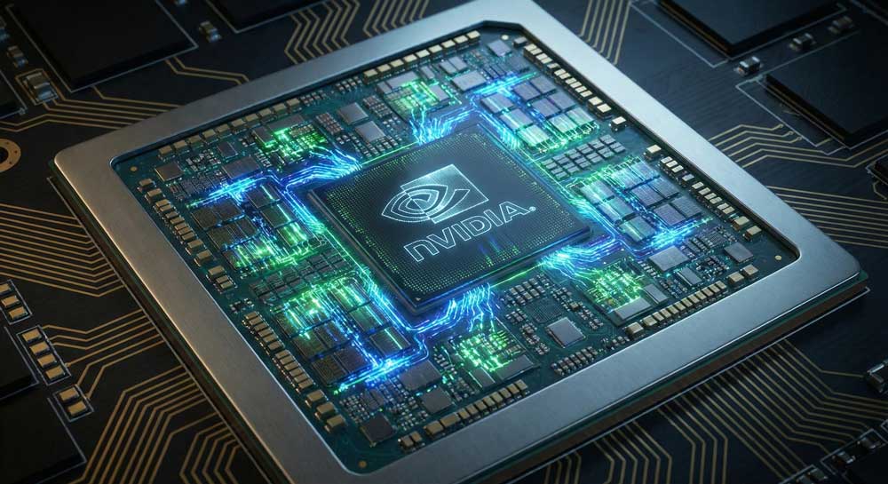 Nvidia GPU hardware powering Big Tech AI spending infrastructure investments