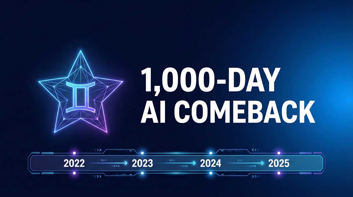 Google Gemini comeback — how Demis Hassabis and TPU chips powered Google's 1000-day AI triumph over ChatGPT