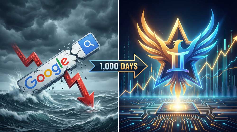Google Gemini comeback 2022 vs 2025 — before and after AI war reversal
