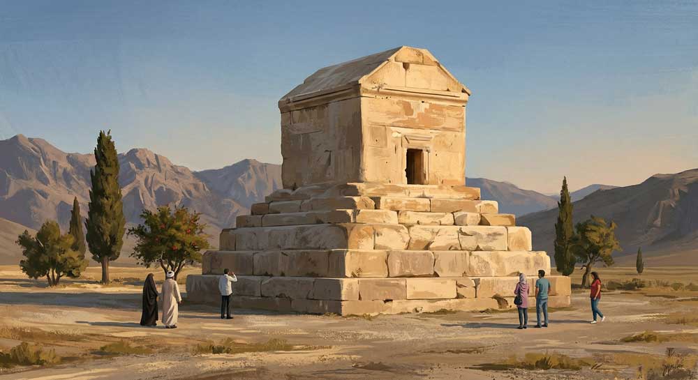 Tomb of Cyrus the Great at Pasargadae Iran — a UNESCO World Heritage Site symbolizing the enduring Cyrus the Great legacy in Iran