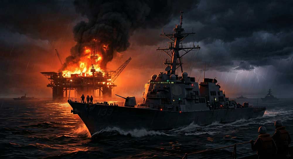 Operation Praying Mantis 1988 US Navy Iran Strait of Hormuz sea power