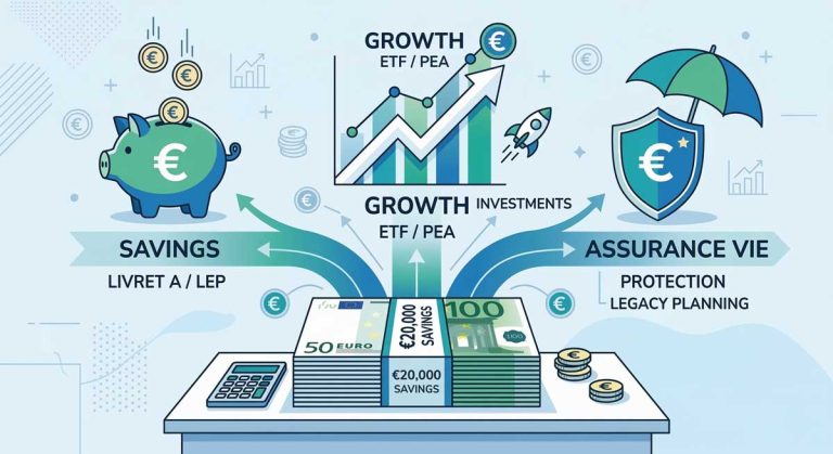 invest 20000 euros France 2026 smart portfolio guide