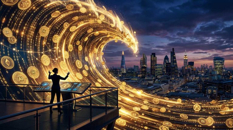 AI Token Economy wave of golden data tokens reshaping wealth and industries in the next decade