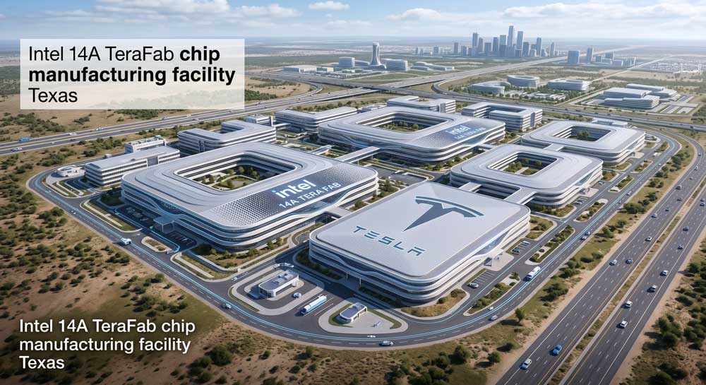 CPU AI Data Center Demand Powers Intel's Stunning Record High — 5 Reasons the CPU Is Back 4 Intel 14A TeraFab chip manufacturing facility Texas
