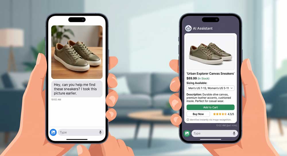 AI customer service multimodal product identification in action