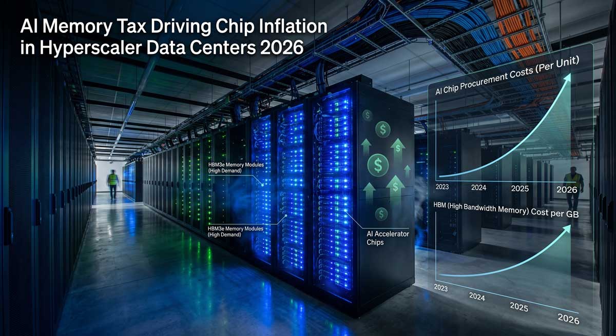 AI memory tax driving chip inflation in hyperscaler data centers 2026