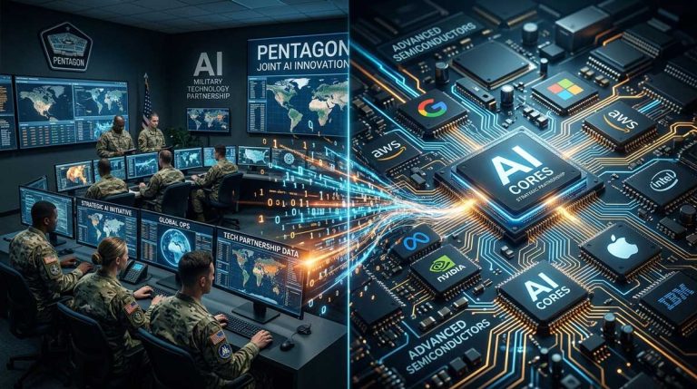 AI military technology Pentagon partnership with eight tech giants