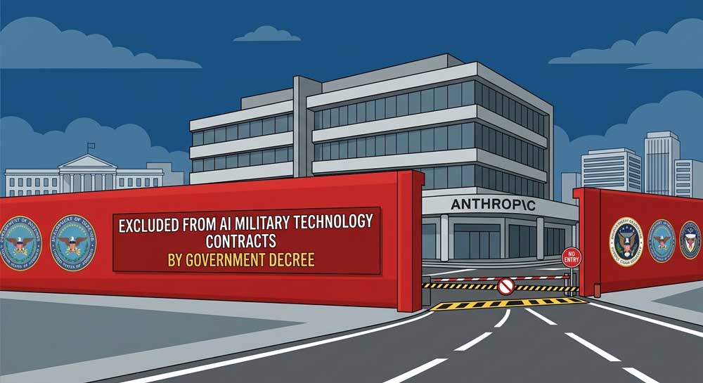 Anthropic excluded from AI military technology Pentagon supply chain