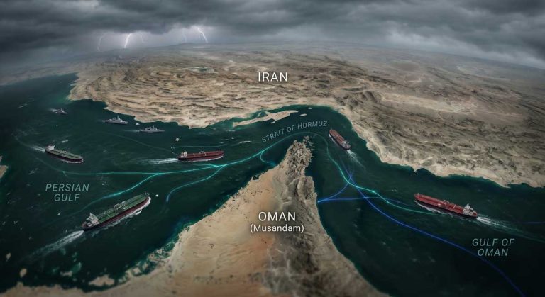 Iran submarine cables threat at the Strait of Hormuz
