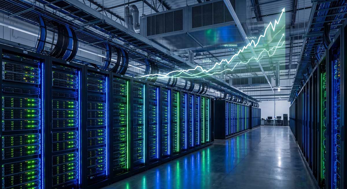 Nvidia AI investment data centre infrastructure bubble risk