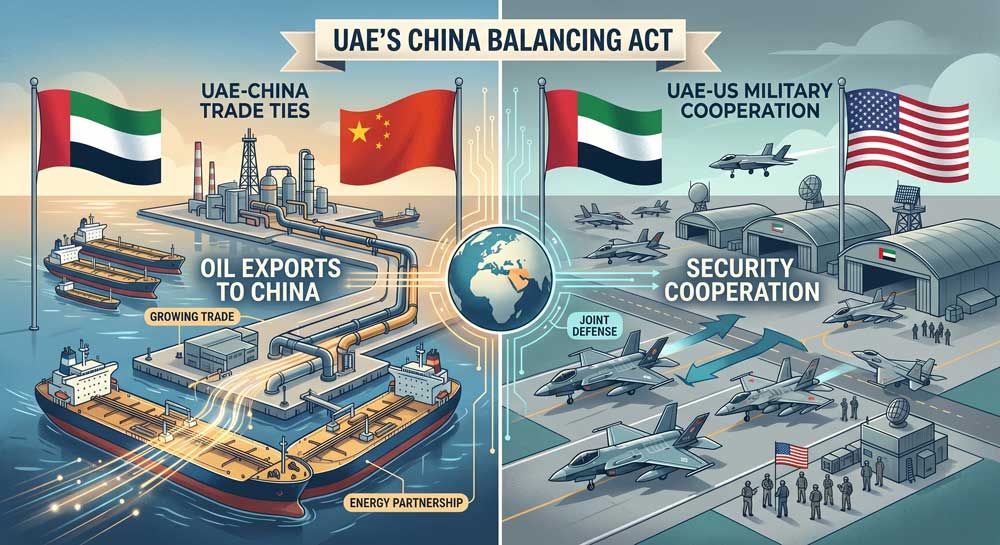 UAE balancing act between China and US in global energy geopolitics